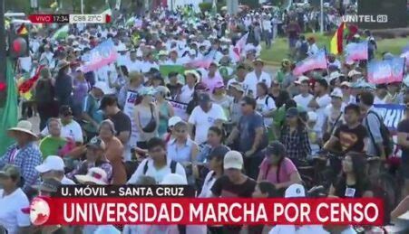 Empieza La Marcha De Marchas De La Uagrm Eju Tv