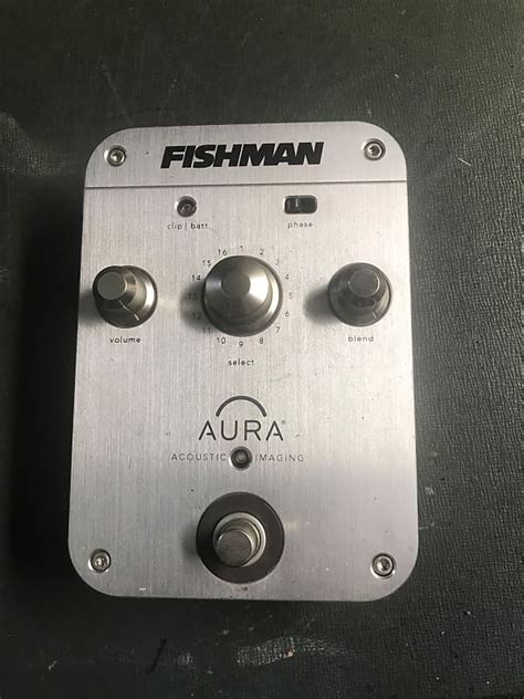 Fishman Aura Acoustic Imaging Jumbo Pedal Reverb