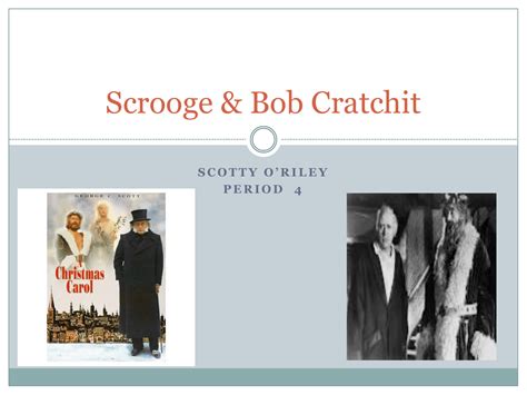 Scrooge And Bob Cratchit