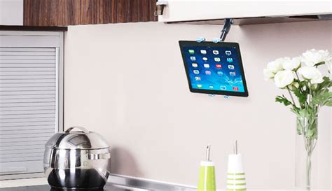 Universal Tablet Wall Mount With Arm By Aidata Ergocanada Detailed