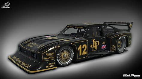 John Player Special Race Car Race Cars Ford Capri Car