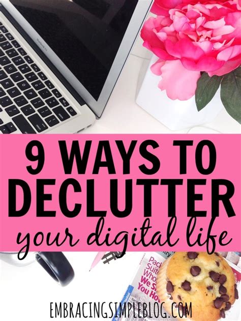 Ways To Declutter Your Digital Life Christina Tiplea