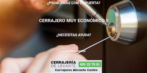 Cerrajeros Alicante Baratos 24 Horas 685 22 79 91 CERRAJERIADELEVANTE