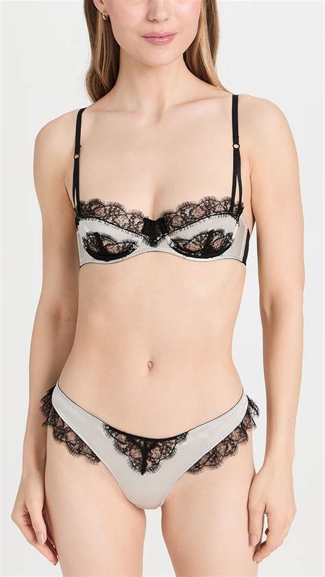 Kiki De Montparnasse Lace Inset Thong Shopbop