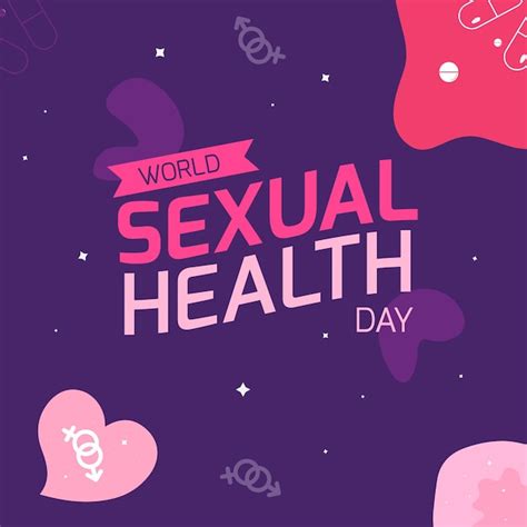 Plantilla De Diseño De Ilustrador Del Día Mundial De La Salud Sexual Vector Premium