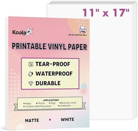 Amazon Koala Paper Printable Waterproof Paper For Inkjet Printer