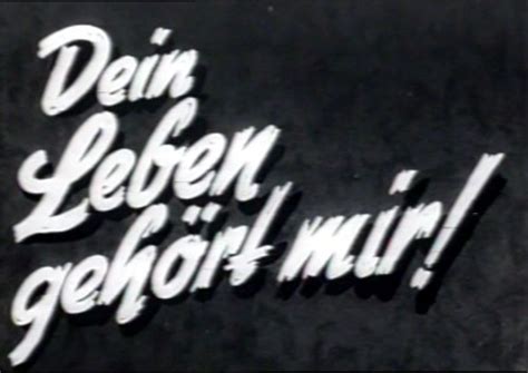 DEIN LEBEN GEHÖRT MIR 1939 FILMHAUER