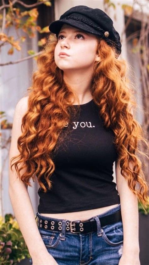 Gingerlove Francesca Capaldi Red Hair Woman Pretty Redhead