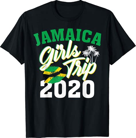 Cool Jamaica Girls Trip 2020 T Cute Bachelorette Party T Shirt Clothing