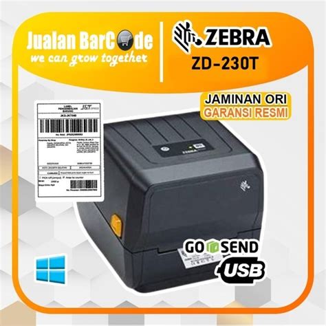 Jual Printer Label Barcode Zebra Zd230 Zd 230 Zd 230 Gganti Gt820