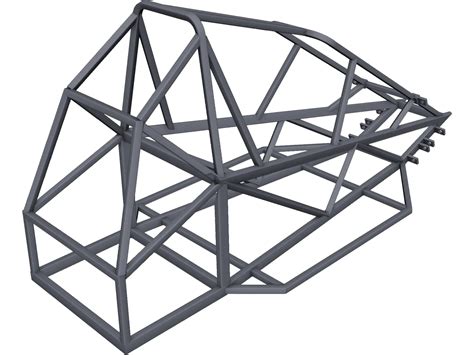 Chassis Kart Cross CAD Model 3DCADBrowser