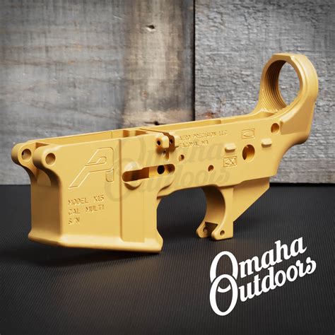 Aero Stripped Lower Gen 2 Ar 15 Gold Omaha Outdoors