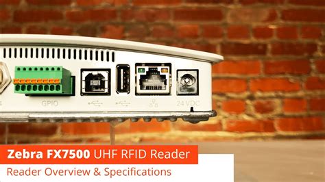 Zebra Fx Uhf Rfid Reader Reader Overview Specifications Youtube