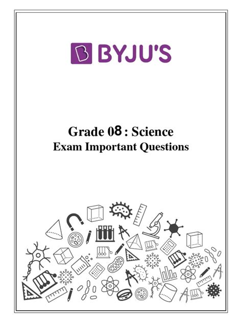 Grade 8 Science Ques Pdf Combustion Fires