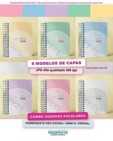 Agenda Pratica Doces Desenhos