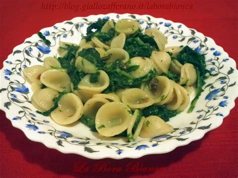 Orecchiette Con Cime Di Rapa Ricetta Pugliese La Bora Bianca