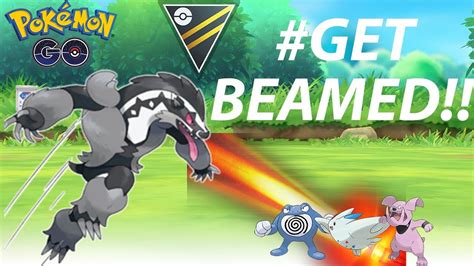 Get Beamed Obstagoon Lands 2 Hyper Beams In One Game Pokemon Go