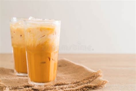 Thai milk tea stock photo. Image of asian, pouring, coffee - 107715756