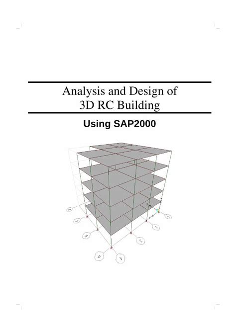 PDF SAP2000 Example 3D RC Building DOKUMEN TIPS