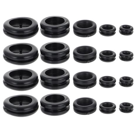 50pcs Rubber Grommet Electrical Wire Gasket Rubber Washer Firewall Hole