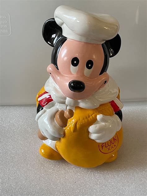 Mickey Mouse Chef Cookie Jar Etsy