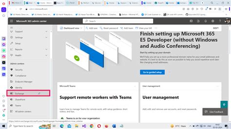 types  microsoft  admin centers