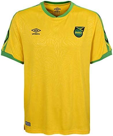 Amazon.com: Umbro Men's Jamaica National Team Home Soccer Jersey ...