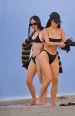 Kim Kardshian In Bikini At Beach In Malibu Hawtcelebs