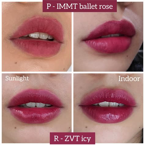 Request Purplepink Cool Tone Lip Swatches Comparison Wsimilar