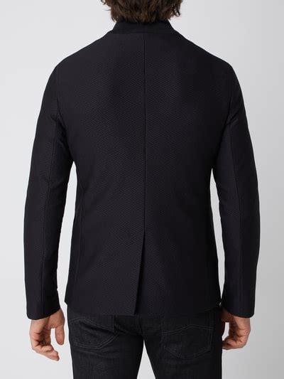 Emporio Armani Sakko Mit Stehkragen Black Online Kaufen