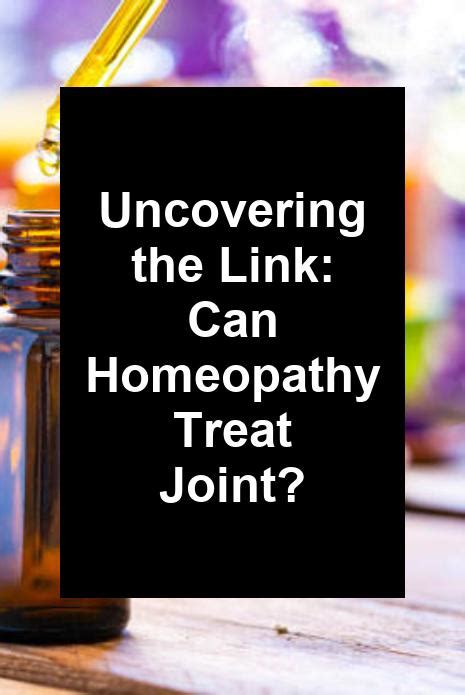 Uncovering The Link Can Homeopathy Treat Joint Max S Indoor Grow Shop