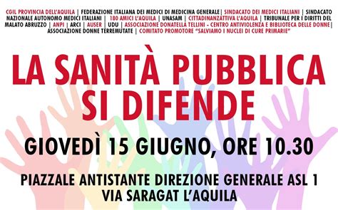 Marsica Web Il Giornale Online La Sanit Pubblica Si Difende