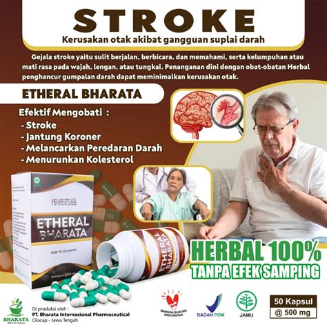 Jual Etheral Obat Stroke Kanan Stroke Kiri Stroke Ringan Dan Berat