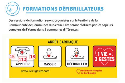 Sainte Vertu Formations à lutilisation dun défibrillateur