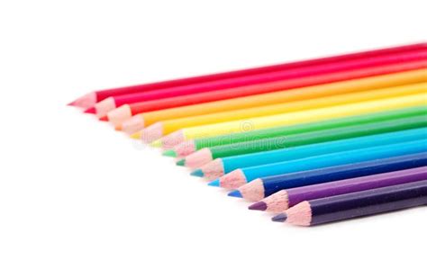 Rainbow Color Spectrum stock photo. Image of create, pencils - 1965674