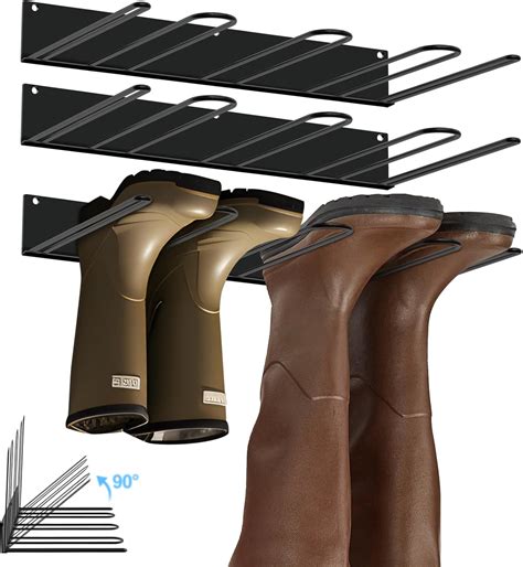 Amazon Gyykzz Pack Foldable Wader Hangers Boot Rack Wall Mounted