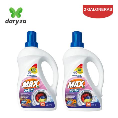 Ripley Detergente L Quido Litros Daryza Max Matic Pack Galones