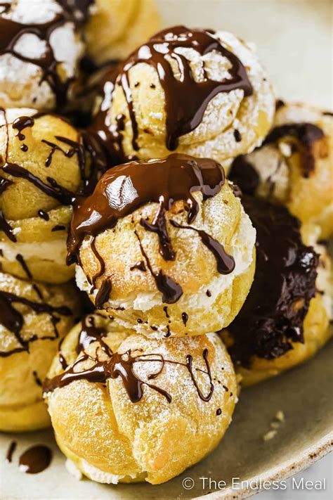 Profiteroles With Chantilly Cream The Endless Meal