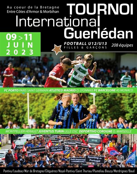 Tournoi International de Guerlédan 2023 Mairie de Pluméliau Bieuzy