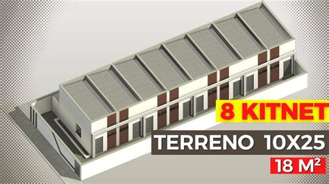 8 KITNET TERRENO 10x25 apartamento 18 m² Ep 03 YouTube