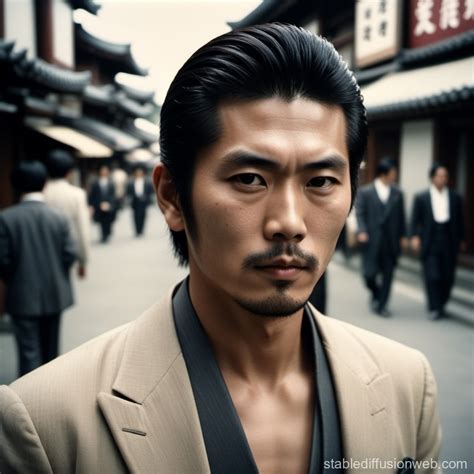 19th Century Japanese Yakuza | Stable Diffusion Online