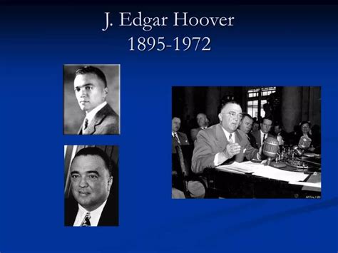 Ppt J Edgar Hoover 1895 1972 Powerpoint Presentation Free Download