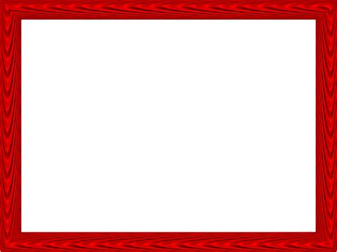 Powerpoint Red Border Clipart Best