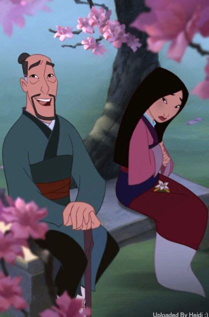 Mulan and her father | Mulan disney, Punk disney princesses, Disney fan art