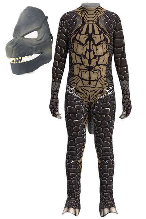 Godzilla Suit Gloved Costume For Kids with Mask – NalaGila