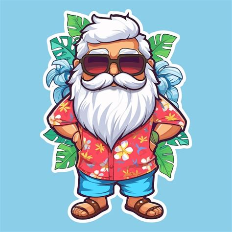 Papá noel Vector Premium