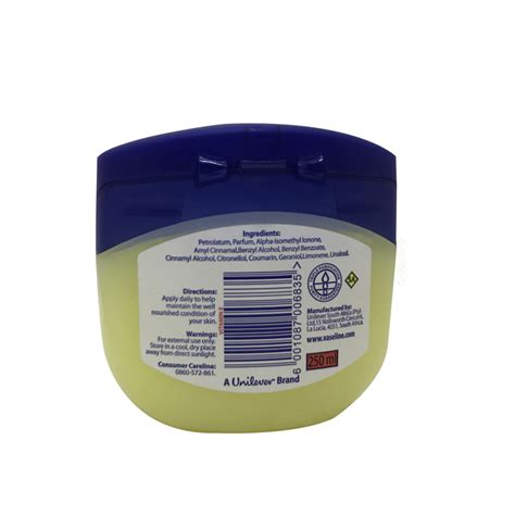 Vaseline Blue Seal Nourishing Skin Jelly Vitamin E 250ml