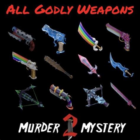 Roblox Murder Mystery 2 Mm2 Super Rare Godly Knives And Guns 🔥same Day