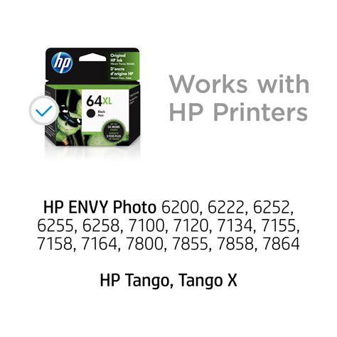 Hp 64xl Black High Yield Original Ink Cartridge N9j92an