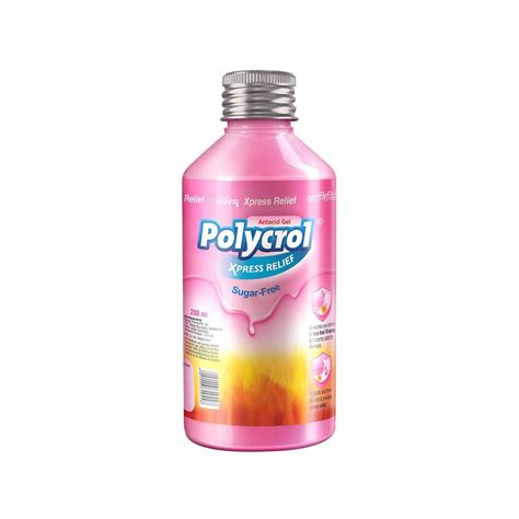 Buy Polycrol Xpress Releif Acidity Syrup Bottle Of Ml Online Get